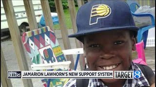 Jamarion Lawhorn's new support system