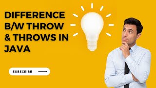 Difference between throw and throws in java | Interview Question | Test Automation | Testing Gyan