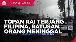 Topan Rai Terjang Filipina, Ratusan Orang Meninggal Dunia