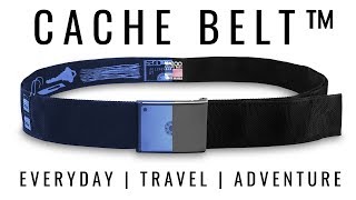 MacGyver or Batman?  This belt changes everything! | The Cache Belt™ by Wazoo Survival Gear