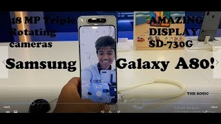 Samsung Galaxy A80 First Look | Hands-on-experience |