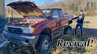 Abandoned 1998 Toyota Tacoma, Can We Rescue it?