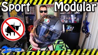 AGV Sportmodular 100% Carbon Fiber helmet complete review