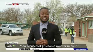 Pig Farmer Murder | Men accused of gruesome murder in court