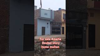 4marla double story for sale in Multan near Multan international airport demand only 65lac  #prim