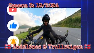 Epi 19. Åndalsnes to Trollstigen 🇳🇴 from the road on a solo roadtrip through #Norway #canamryker