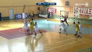 Α.Ε.Κ. - ΠΑΟΚ 27-23, ΤΕΛΙΚΟΣ ΚΥΠΕΛΛΟΥ HANDBALL 2012/13 (ΓΚΟΛ ΑΕΚ)