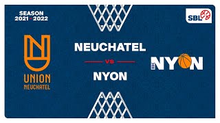 SB League - Playoffs 1/4 Final: NEUCHATEL vs. NYON