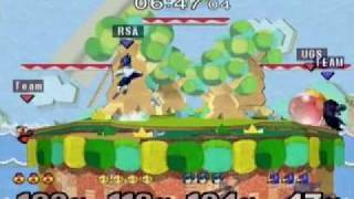 SVAR7 - Aniolas (Sheik) \u0026 Armada (Peach) vs Jalex (Marth) \u0026 Calle W (Falco) 1 - YS