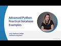 1. Python API that Serves Data from a Database with FastAPI |Advanced Python Practical Database