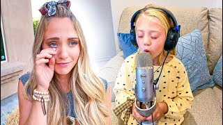 Everleigh Records Emotional Song For Her Mom Leaving Her In Tears...