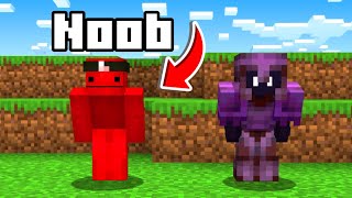 LE ENSEÑO A MI AMIGO NOOB A JUGAR PVP EN MINECRAFT