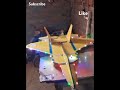 light s ready on my homemade rc f22 plane rc crafts diy