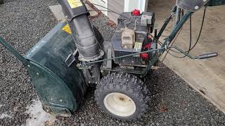 Snowblower Engine Surging Problem