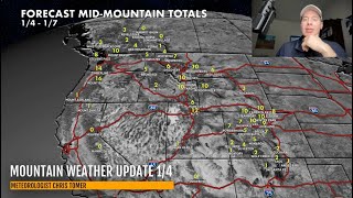 Mountain Weather Update 1/4, Meteorologist Chris Tomer