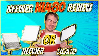 NEEWER NL480 Lights Review vs. Elgato Key Light ~ Budget Elgato Alternative