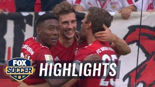 Leon Goretzka scores opening goal in Bayern Munich vs. VfB Stuttgart | 2018-19 Bundesliga Highlights
