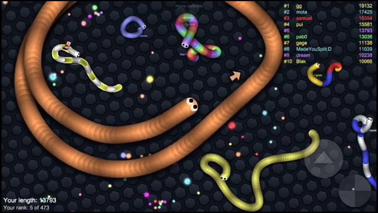 Slither.io + 30000 Score Cool Gameplay - YouTube