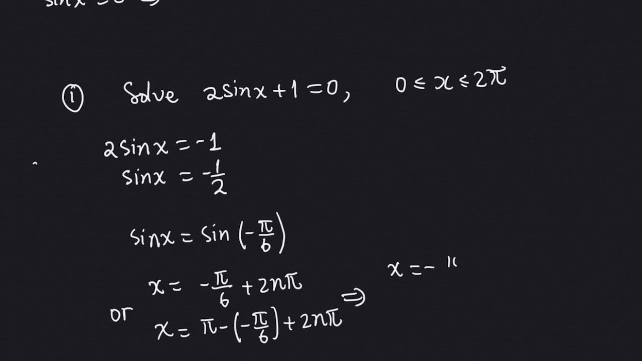 Advanced Function 12- B.4.2. TRIGONOMETRIC EQUATION - YouTube