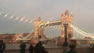 Tower bridge at night