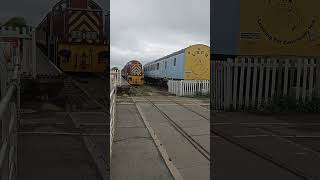 PRESERVED CLASS 14.D9523 DEPARTING FROM LEEMING BAR.4 5 24.NEIL HAYTON RAILWAY MEMORIES.#railway