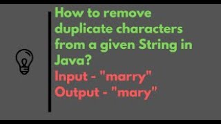 #LeetCode 1047 - Easy Java Solution | Remove All Adjacent Duplicates in String #leetcodesolution