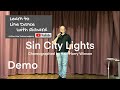 FREESTYLE / DEMO IMPROVER LINE DANCE - Sin City Lights