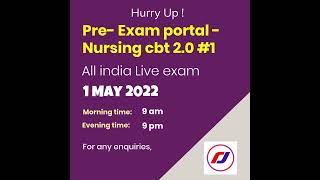 Pre Exam Portal - All the Nursing students at one platform | Nursing | Staff Nurse | RJ CAREER POINT
