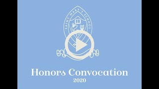 Virtual Honors Convocation 2020