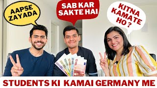 💶 CRAZY High EARNINGS Of Indian Students In Germany 🇩🇪