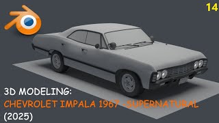 Blender - How to model a car (Chevrolet Impala 1967) - Full Video