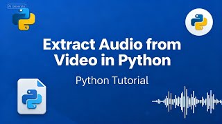 Extract Audio from Video in Python | MoviePy Tutorial