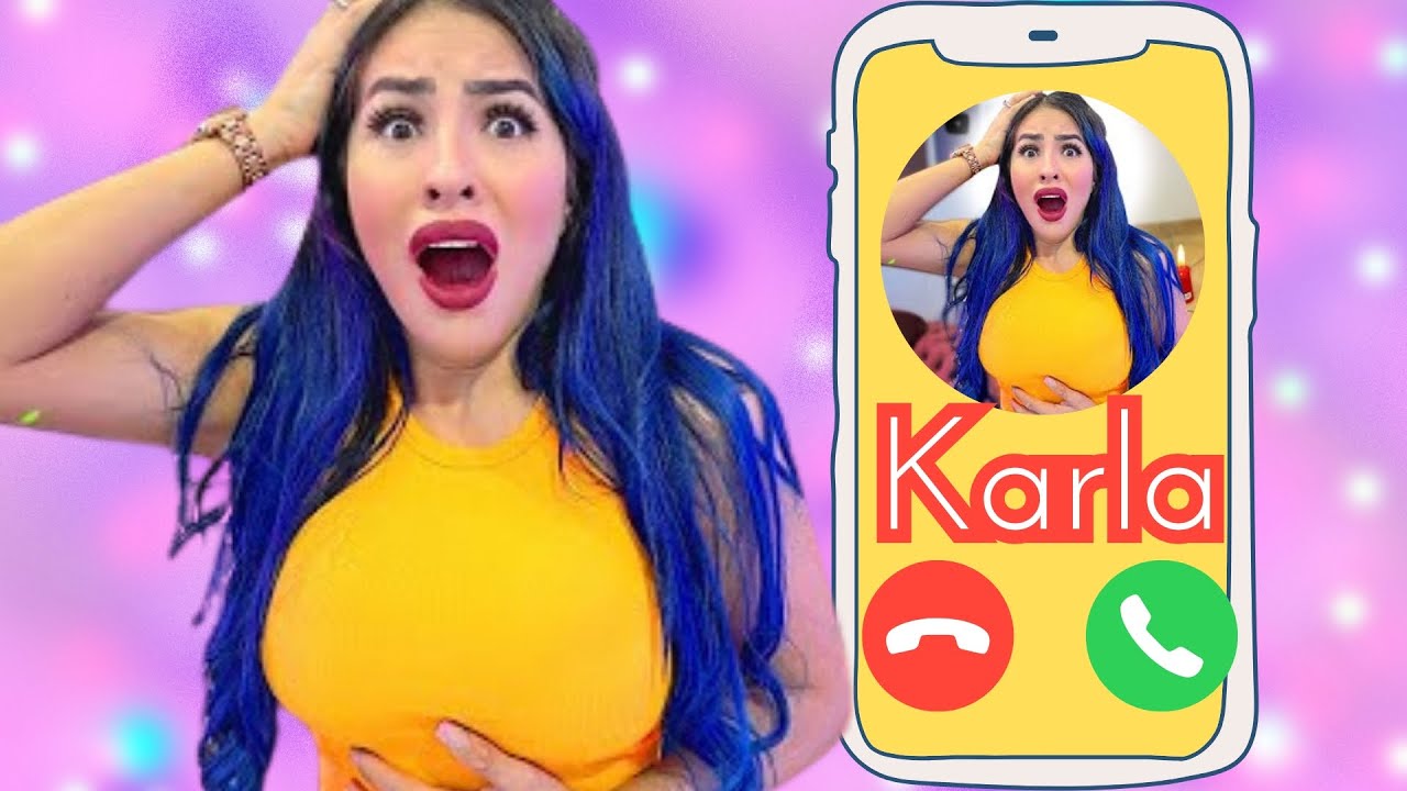 到 憧 Llamada De Karla Bustillos Tu Youtuber Favorita ｺ ｺ ｺ 亞 亞 亞 Youtube