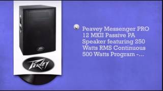 Peavey Messenger PRO 12 MKII 8 ohm - DJkit.com