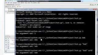 Python Module 03-10 Program Arguments