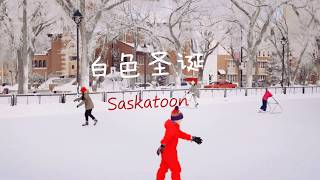 [ENG SUB] 加拿大中部小城的白色圣诞节 vlog | a white Christmas in Saskatoon Canada