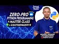 Python Programming Master Class