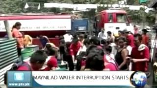 NewsLife: Maynilad water interruption starts || Sept. 15, 2015