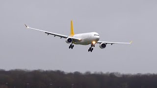 37 SPECTACULAR Hard Landings \u0026 Crosswind Arrivals (+ go-arounds) | Amsterdam Schiphol Plane Spotting