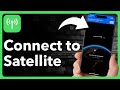 How To Connect To A Satellite On iPhone