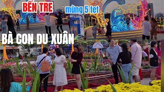 Mùng 5 Tết 2025 Bà Con Vui Chơi Du Xuân Ra Sao