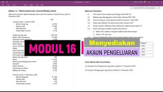 Modul 16 - AKAUN PENGELUARAN