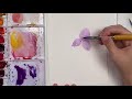 watercolour gladiolus how to draw and paint august s birth month flower