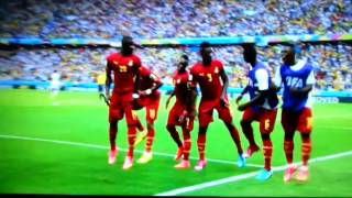 Gyan and Ghana dance celebration Germany 1-2 Ghana