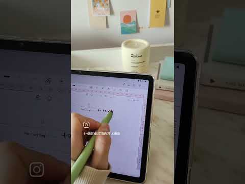 Cómo convertir escritura a mano en texto, Tutorial de Samsung Notes #planificacióndigital #samsungnotes