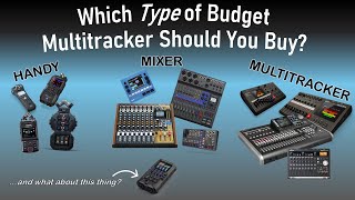 Which Budget Multitrack Audio Recorder Should You Buy? Handy vs Mixer vs Multitracker