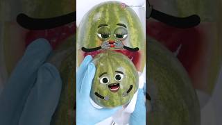 Melon C-Section - DEATH AT CHILDBIRTH😢 #fruitsurgery #animation #cute