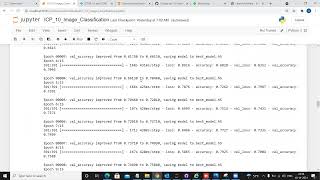 Python Deep Learning | ICP_10 | CIFAR-10 Classification | CNN