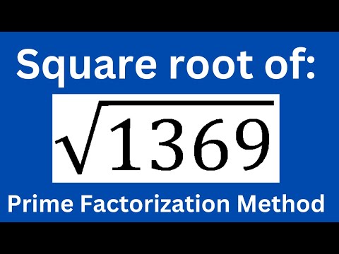 What number times itself is 1369?