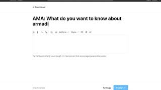 How to create a discussion thread on Substack